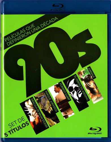 Decada 90s Coleccion Peliculas Boxset Blu-ray