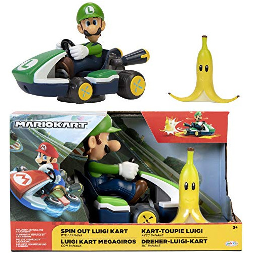 Super Mario Spin Out 2.5  Mariokart - Luigi Racer Kp2bk