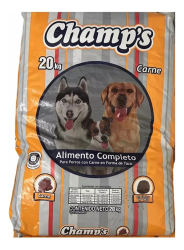 Perrarina Champ`s 20 Kilos. Entrega Gratis En Ccs Y Altos Mi