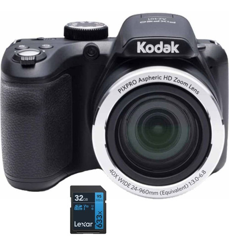 Kodak Pixpro Az Camara Digital Mp Lcd Negro Memoria Gb