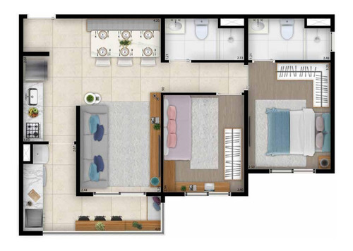 Imagem 24 de 25 de Apartamento - Ap00734 - 70610979