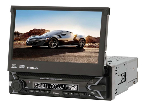 Radio Auto Motorizada 1 Din Pantalla Hd Tactil Mirror Link