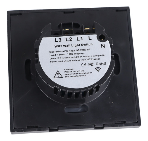 Interruptor Wifi Inalámbrico Con Control Rf433 Soporte