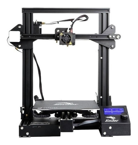 Imagen 1 de 2 de Impresora Creality 3D Ender-3 Pro color negro 100V/265V con tecnología de impresión FDM
