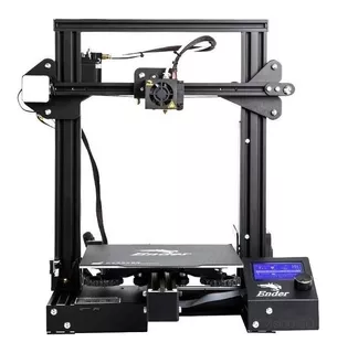 Impresora Creality 3D Ender-3 Pro color negro 100V/265V con tecnología de impresión FDM