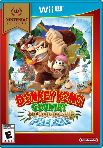 Wiiu Donkey Kong Country Tropical Freeze - Nuevo Y Sellado