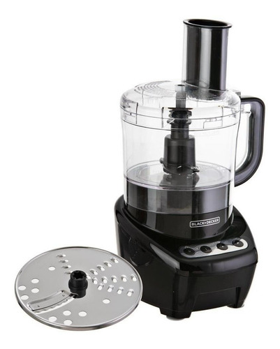 Imagen 3 de 3 de Procesador de alimentos Black+Decker FP4200 450W negra 120V