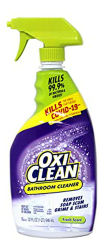 Limpiador Para Baño Con Oxiclean, 32 Oz (paquete De 12)