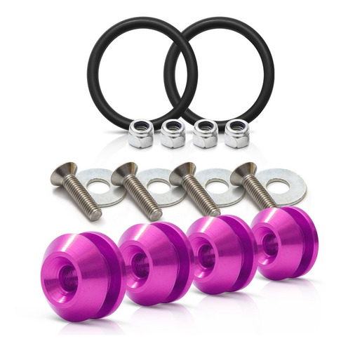 Trava Parachoque Quick Release Roxo