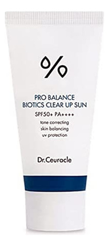 Bloqueador Solar [dr.ceuracle] Pro Balance Biotics Clear Up