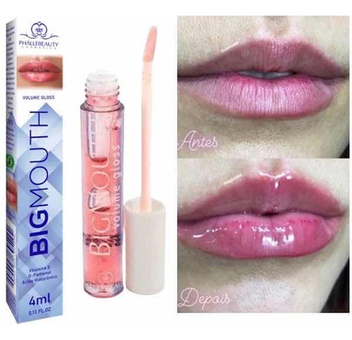 Brillo Voluminizador De Labios Con Ácido Hialurónico Y Vit E