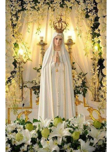 Diy 5d Pintura De Diamantes La Virgen María Completa Redonda