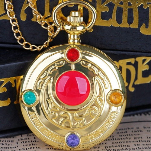 Imagen 1 de 6 de Reloj Collar Análogo Sailor Moon