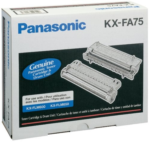 Kit Panasonic Kx-fa75 De Tóner Láser / Tambor De Fax Panason