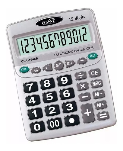 Calculadora Electrónica 12 Dígitos Uso Profesional Contable 
