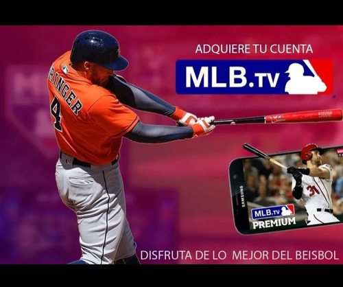 Mlb Tv Pass Subscripcion X Pantalla O Completa Grandes Ligas