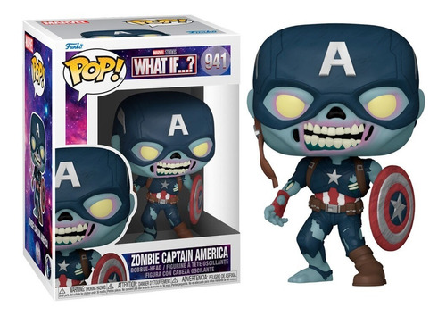 Funko Pop What If?  Zombie Captain America / Playtyp