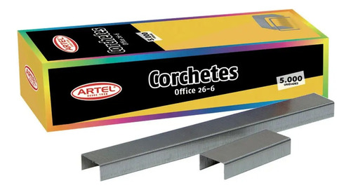 Pack Artel 5000 Corchetes 26/6