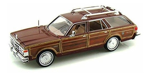 1979 Chrysler Lebaron Town & Country Wagon, Rojo Con Revesti