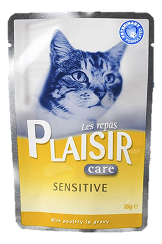 Plaisir Care Sensitive | Alimento Húmedo Para Gato X 85 Gr