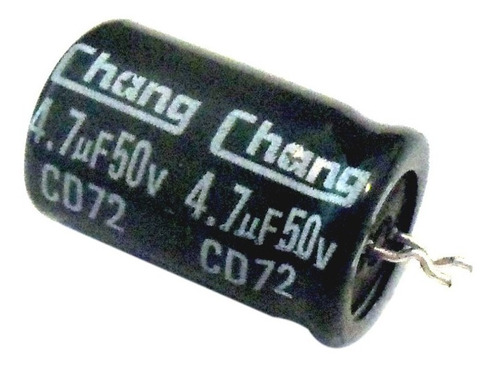 Capacitor Eletrolítico 4,7uf 50v Chang 13x20mm (100 Peças)