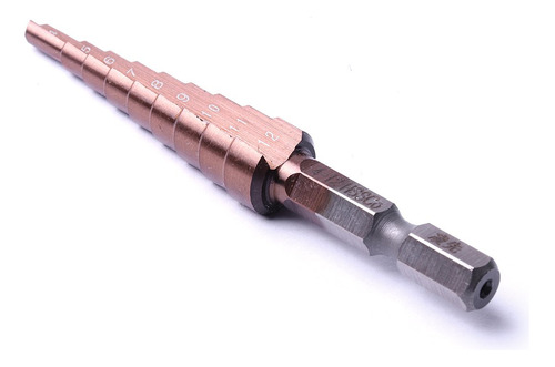 Atoplee Hss Cobalto M35 Paso Drill Bit Hex Shank Cono 9 4 