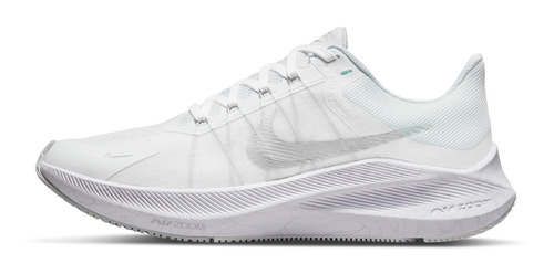 Zapatillas Nike Zoom Winflo 8 White Metallic Cw3421_104   