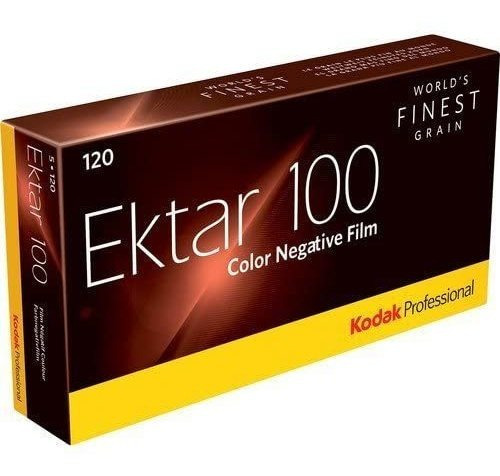 Kodak Professional Ektar - Pelicula Negativa De Color Iso 1