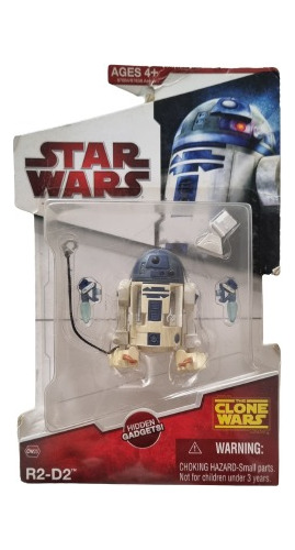 Imagen 1 de 4 de R2d2 Star Wars - The Clone Wars - Figura De Acción - Hasbro
