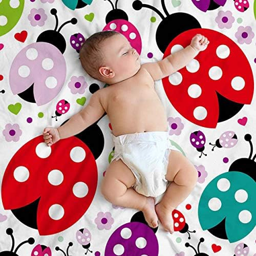 Mugod Ladybug Manta Sin Costuras Para Niños Lady Bug Lunares