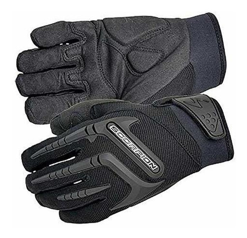 Guantes Para Motocicleta, Scorpion Exo Skrub - Guantes Negro