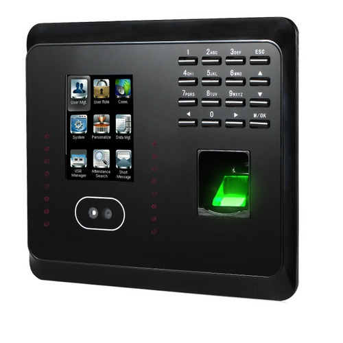 Imagen 2 de 9 de Combo Control Acceso Biométrico Y Facial Reloj Mb360 Zkteco