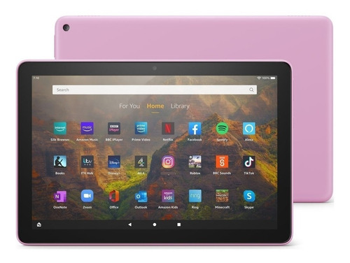 Imagen 2 de 2 de Tablet Amazon Fire HD 10 2021 KFTRWI 10.1" 32GB lavander y 3GB de memoria RAM