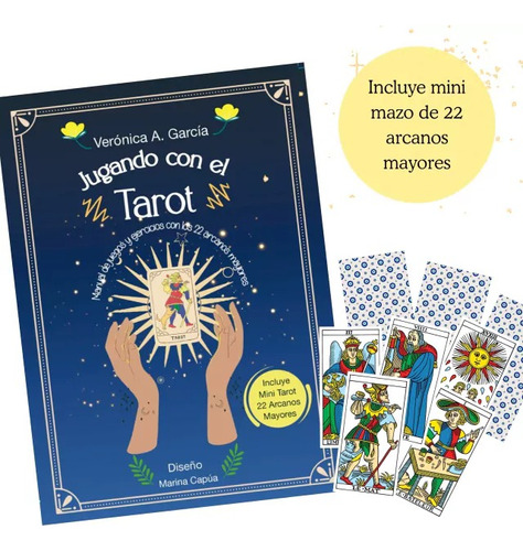 Jugando Con El Tarot + Mini Mazo 22 Arcanos Mayores - Tuluz 