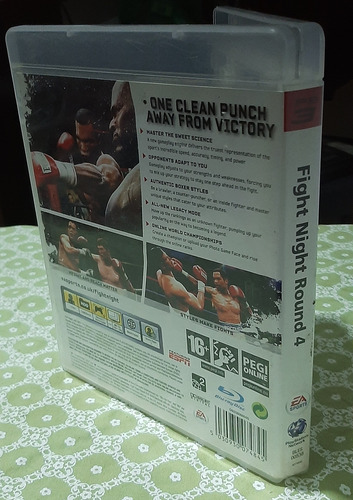 Fight Night Round 4 Ps3 Mídia Física Original Cib (Recondicionado)