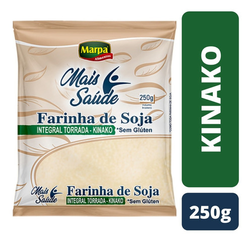 Farinha De Soja Integral Torrada Kinako 250g Premium Marpa 
