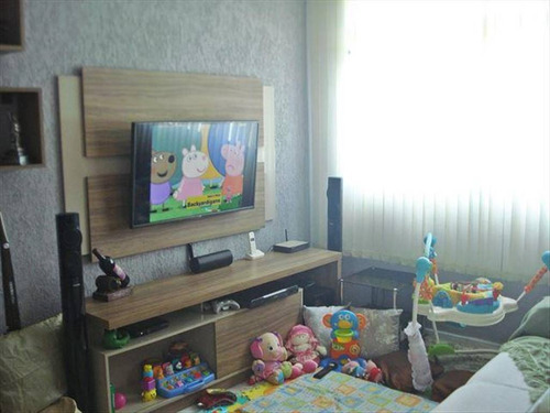 Imagem 6 de 28 de Apartamento 2 Dormitorios No Gonguinha Em Sao Vicente!!! - Hm1561