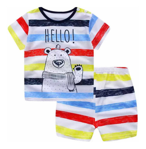 Imagen 1 de 1 de Conjunto Polor Short + Polera