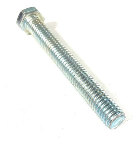 Parafuso Unc Sextavado 3/8'' X 3'' Zincado Branco - 05