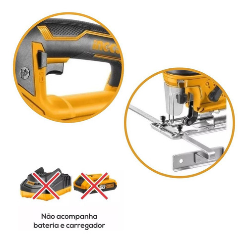 Ingco Serra Tico-tico Bateria (nao Acompanha) 20v Linha P20s