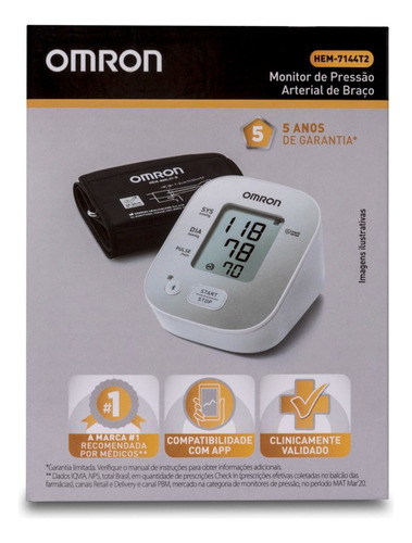 Omron HEM-7144T Cinza