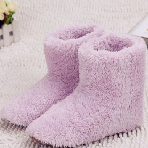 Calentador De Pies Con Carga Usb, Zapatillas Eléctricas Cáli