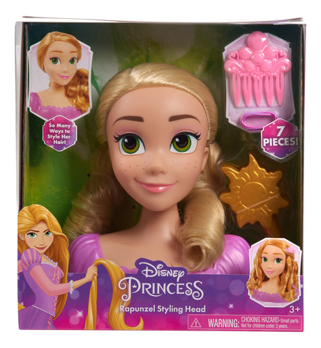 Styling Head Just Play Disney Princess Rapunzel Para Niños M
