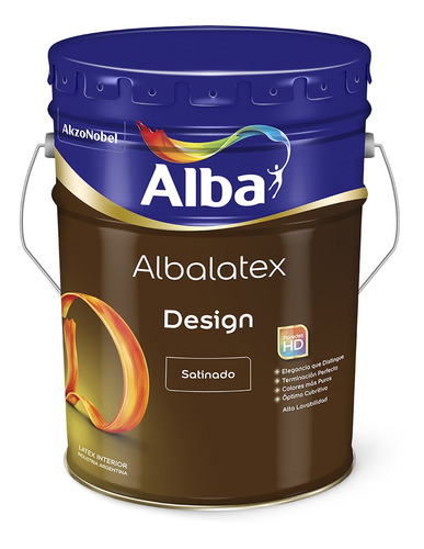 Albalatex Satinado Blanco X 20lts Latex Interior Alba - Prestigio