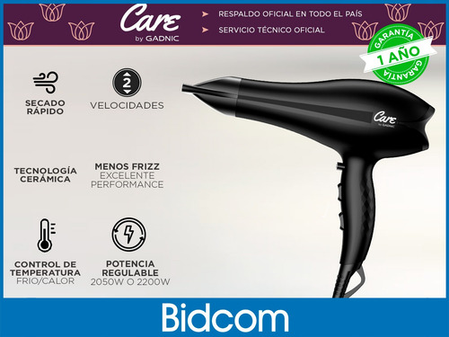 Secador De Pelo Profesional Gadnic 2400 Peluqueria Barberia