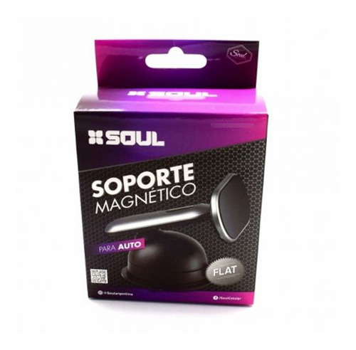Imagen 4 de 4 de Soporte Celular Auto Iman Magnetico 360 Universal Sopapa