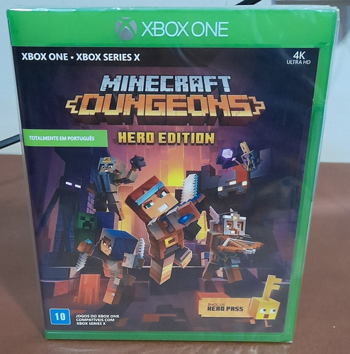 Minecraft Dungeons - Hero Edition - Lacrado Xbox One
