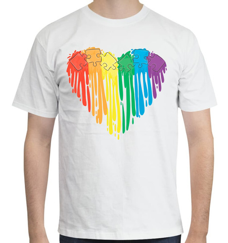 Playera Orgullo Lgtb - Pride - Rompecabezas - Corazón