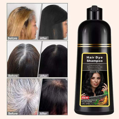 H Shampoos Instantâneos Para Tingir O Cabelo 500ml.da1