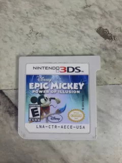 Juego Disney Epic Mickey Power Illusion Nintendo 3ds Usado